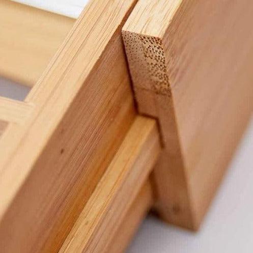 Extendible Bamboo kitchen drawer organizer - HomeCozify