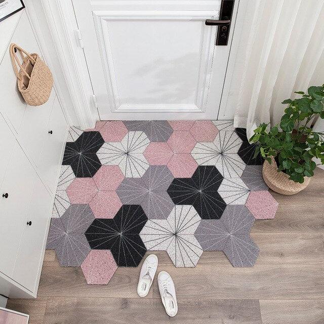 Felipe Hexagon Area Rugs - HomeCozify