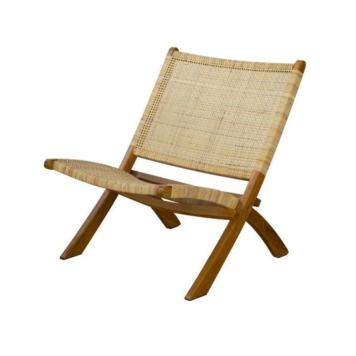 Fidelio Rattan Folding Chair - HomeCozify