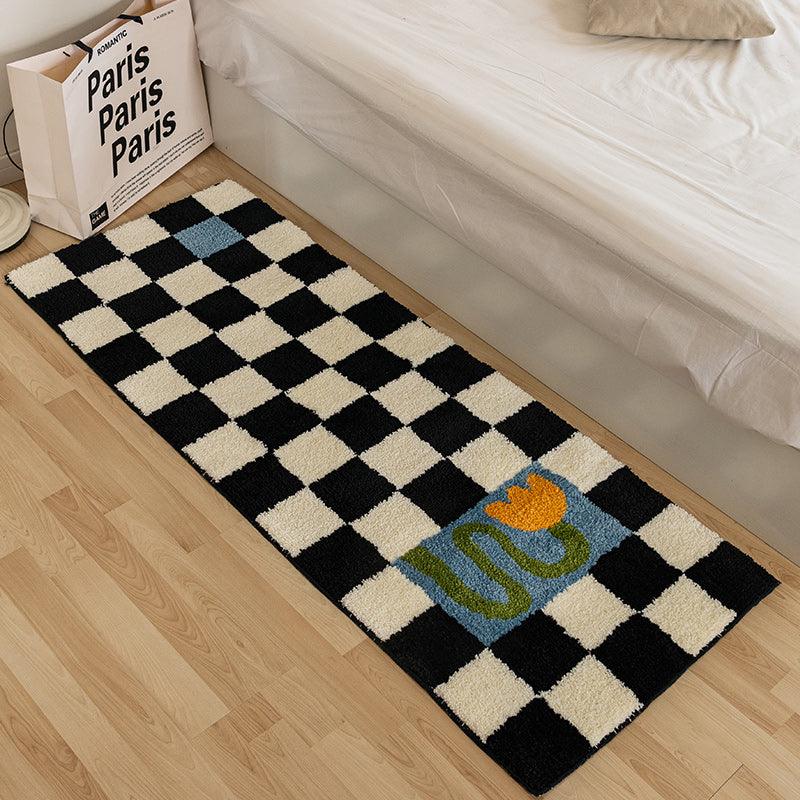 Francisco Checkerboard Area Rug - HomeCozify