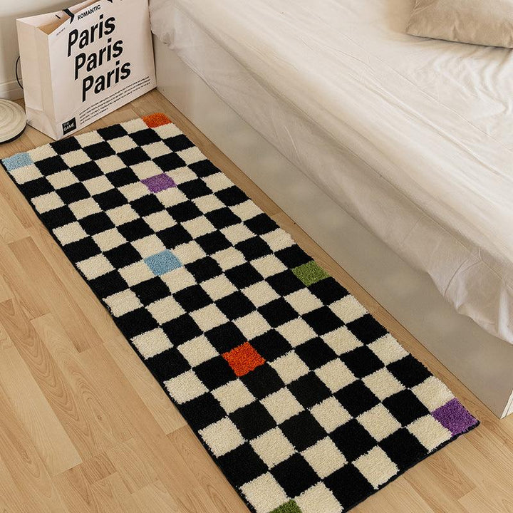 Francisco Checkerboard Area Rug - HomeCozify