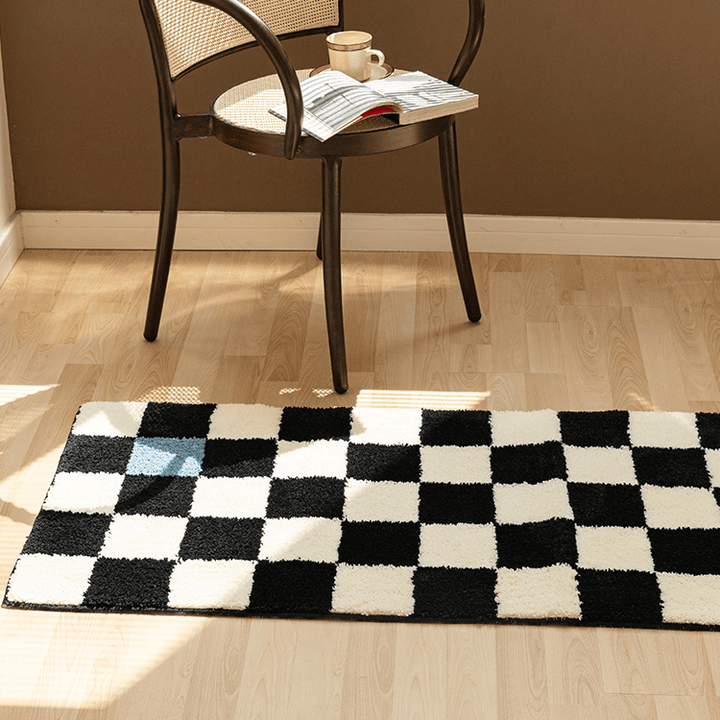 Francisco Checkerboard Area Rug - HomeCozify