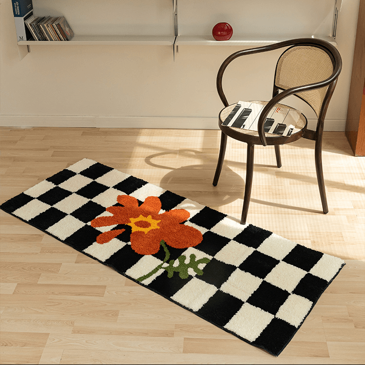 Francisco Checkerboard Area Rug - HomeCozify