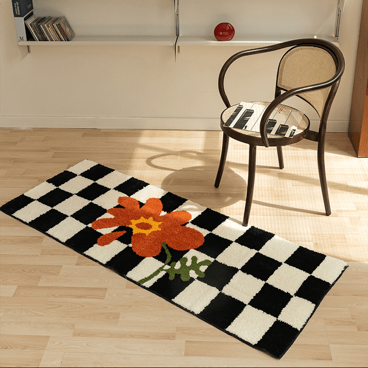 Francisco Checkerboard Area Rug - HomeCozify