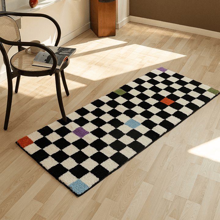 Francisco Checkerboard Area Rug - HomeCozify