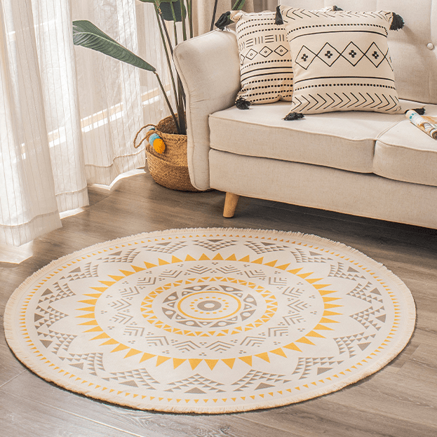 Francoise Round Rug - HomeCozify