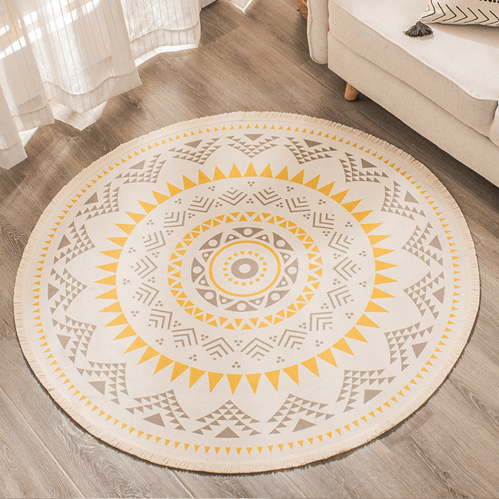 Francoise Round Rug - HomeCozify