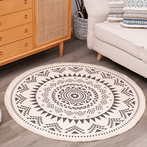 Francoise Round Rug - HomeCozify