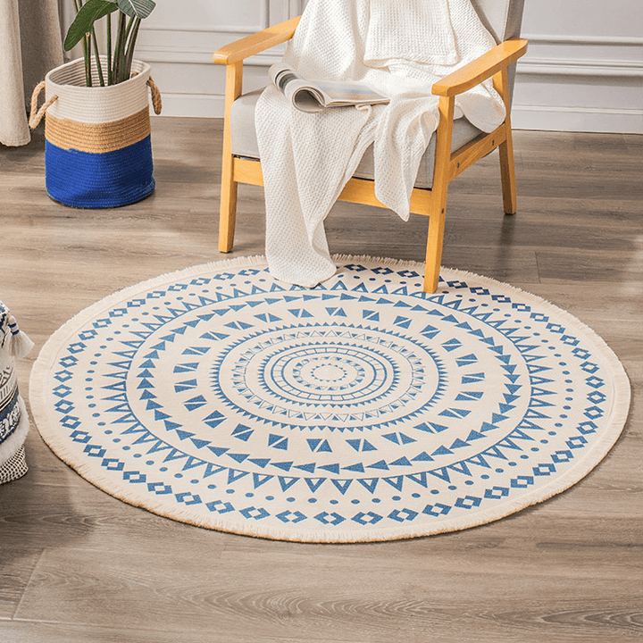 Francoise Round Rug - HomeCozify