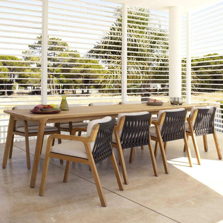 Franki Rectangular Outdoor Dining Set - HomeCozify