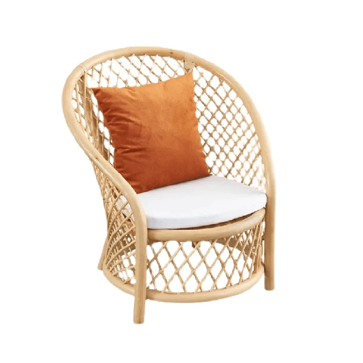 Galyna Rattan Balloon Chair - HomeCozify