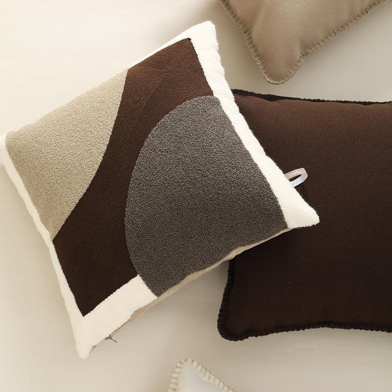 Geometric Patch Modern Pillow Cover & Insert - HomeCozify