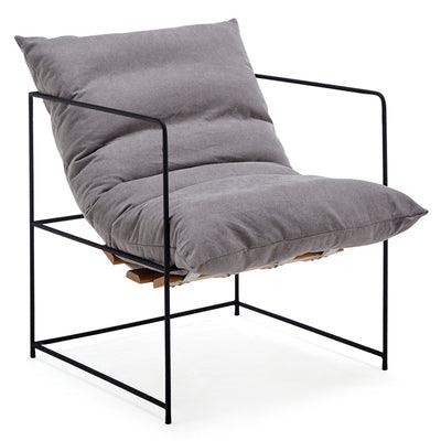 Giacomo Wide Tufted Armchair - HomeCozify