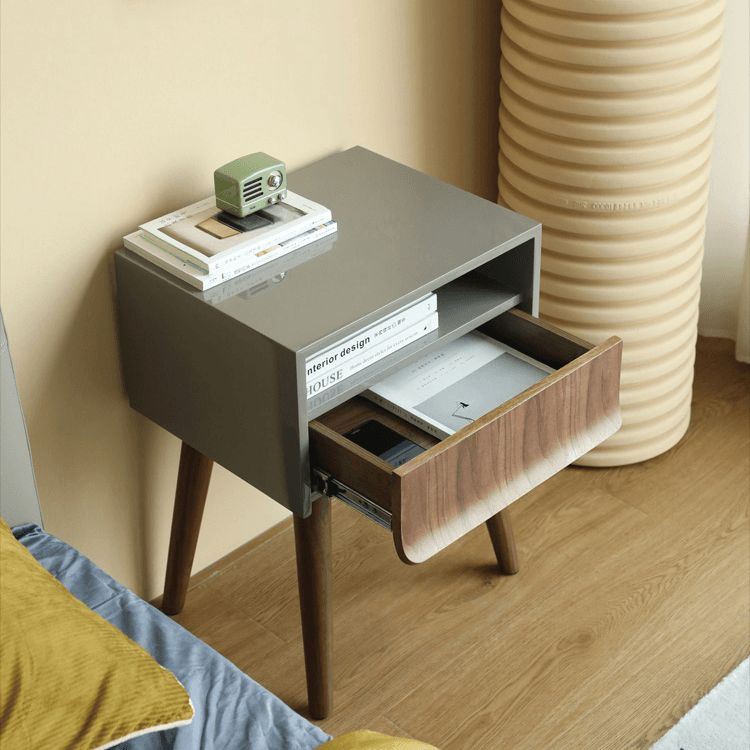 Gizi 1 - Drawer Nightstand - HomeCozify