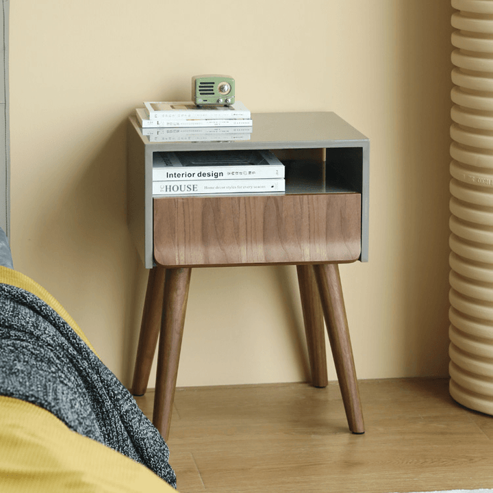 Gizi 1 - Drawer Nightstand - HomeCozify