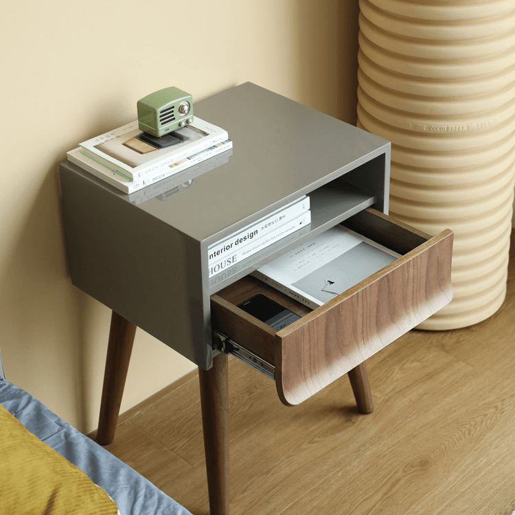 Gizi 1 - Drawer Nightstand - HomeCozify