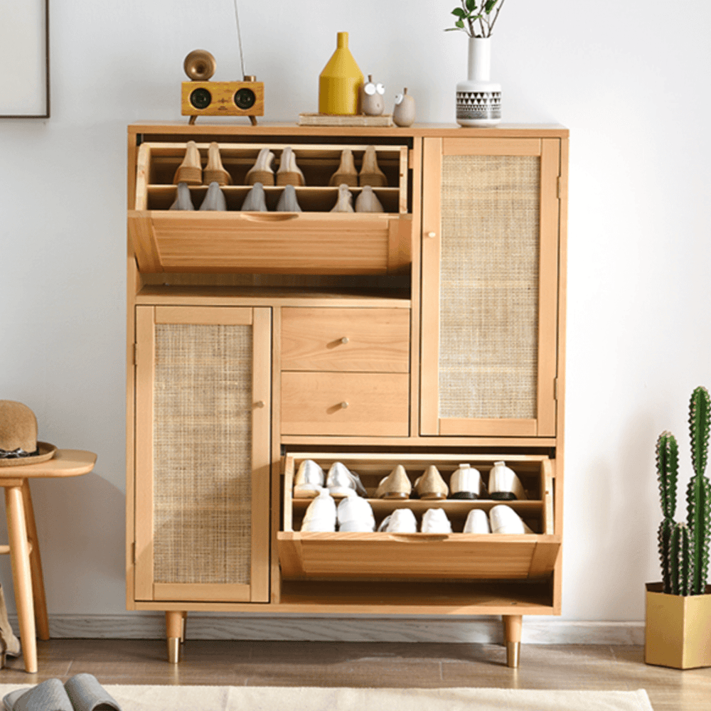 Golda Designer Shoe Storage Cabinet - HomeCozify