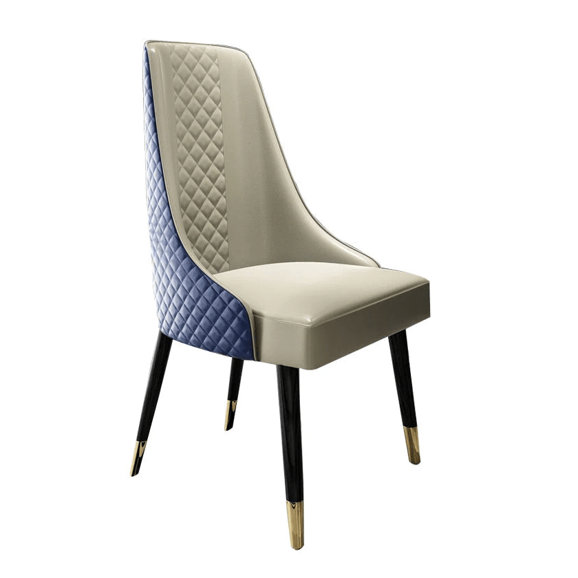 Goran High Back Upholstered Dining Chair - HomeCozify