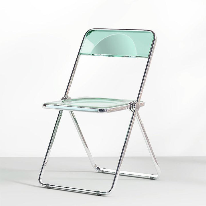 Greta Acrylic Folding Dining Chair (Set of 2) - HomeCozify
