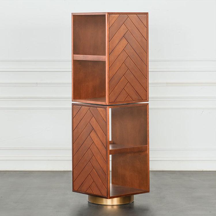 Gunilla Rotating Cube Bookcase - HomeCozify