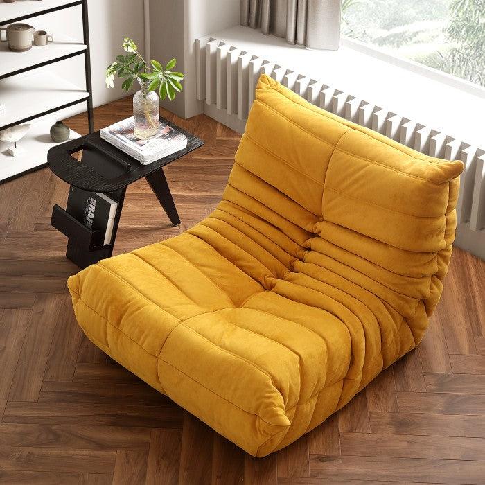 Gyala Velvet Armchair - HomeCozify