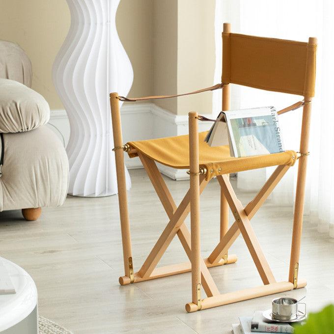 Hazelton Canva Folding Lounger Chair - HomeCozify