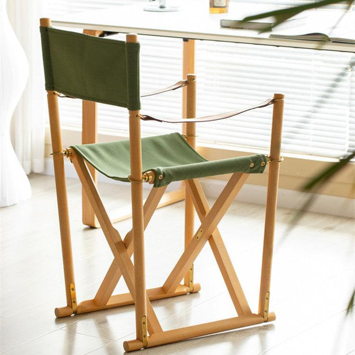 Hazelton Canva Folding Lounger Chair - HomeCozify