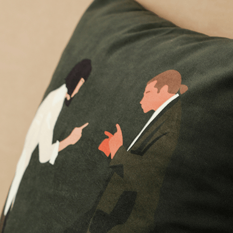 Illustrator Throw Pillow - HomeCozify