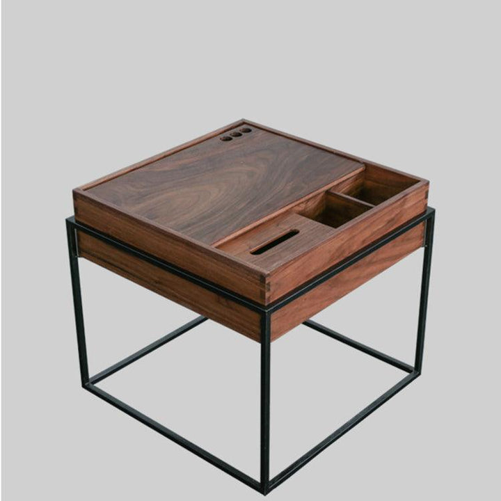 Ingrid Solid Wood End Table - HomeCozify