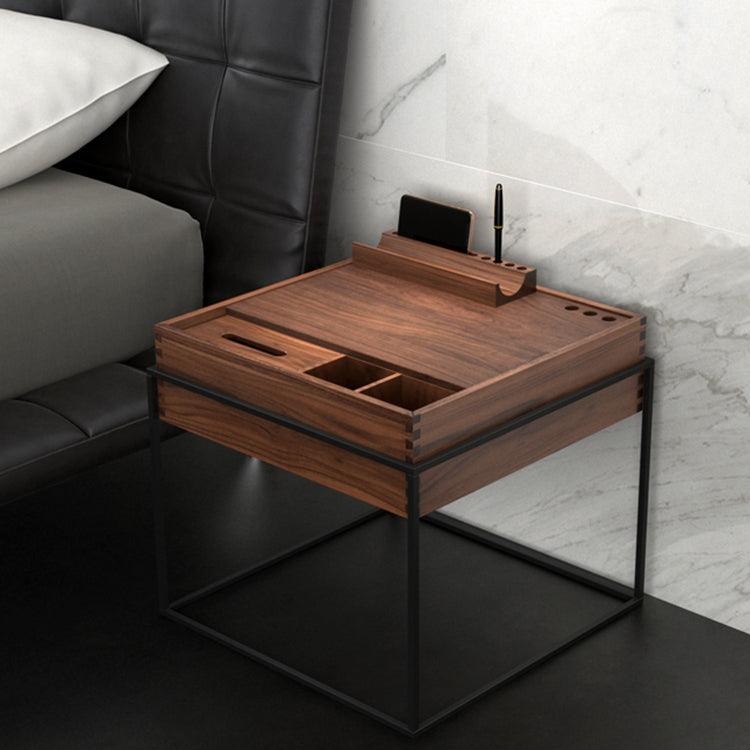 Ingrid Solid Wood End Table - HomeCozify