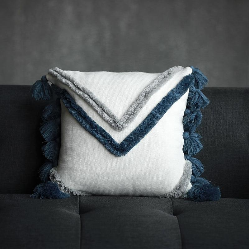 Interlude Cotton Pillow - HomeCozify