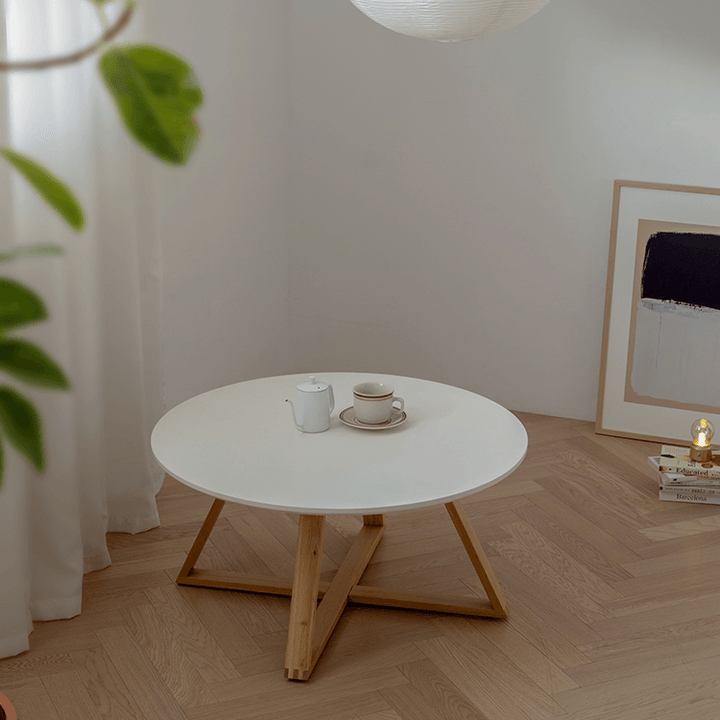 Irina Round Coffee Table - HomeCozify