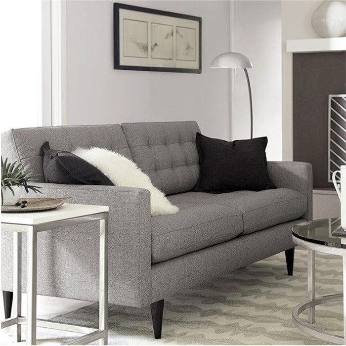 Isaac 3 Seater Sofa with Ottoman - HomeCozify