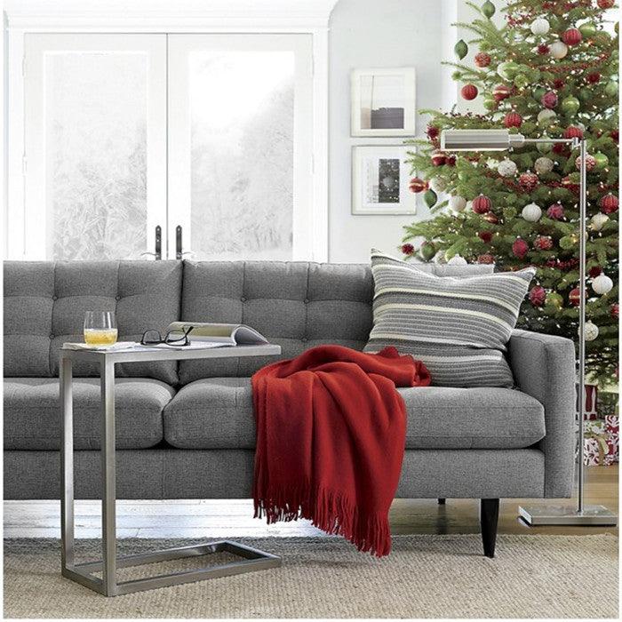 Isaac 3 Seater Sofa with Ottoman - HomeCozify