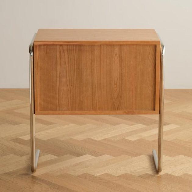 Ivanna Solid Cherrywood Accent Cabinet/Side Table - HomeCozify