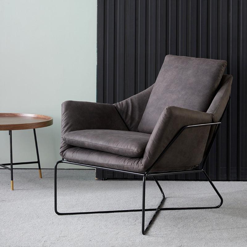 Jean Leather Armchair - HomeCozify