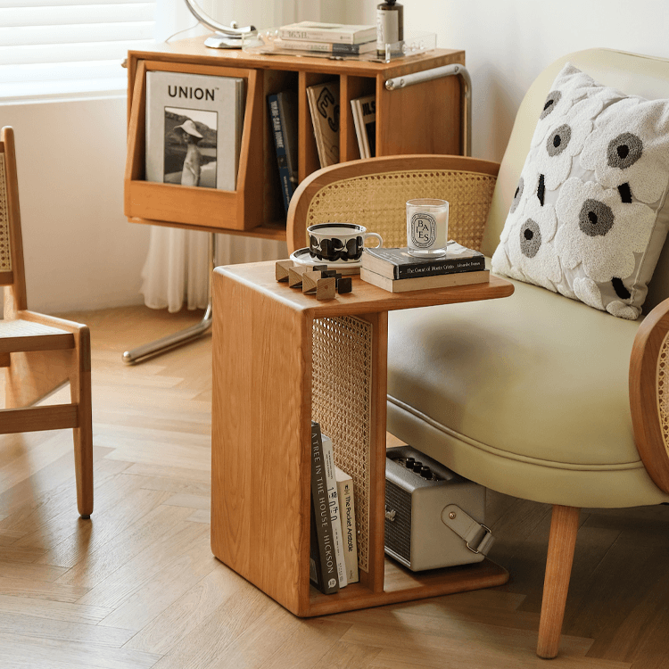 Jkatya C End Table With Storage - HomeCozify