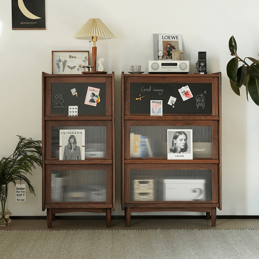 Kalman Wood Bookcase & Cabinet - HomeCozify