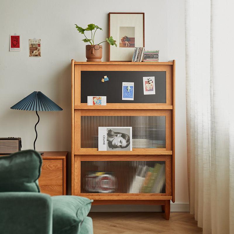 Kalman Wood Bookcase & Cabinet - HomeCozify