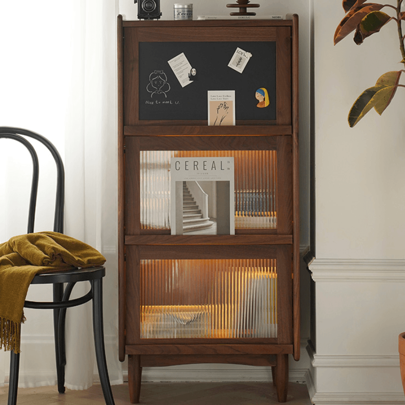 Kalman Wood Bookcase & Cabinet - HomeCozify