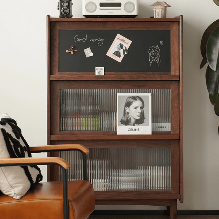 Kalman Wood Bookcase & Cabinet - HomeCozify