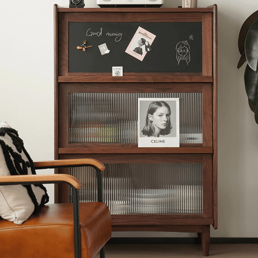 Kalman Wood Bookcase & Cabinet - HomeCozify