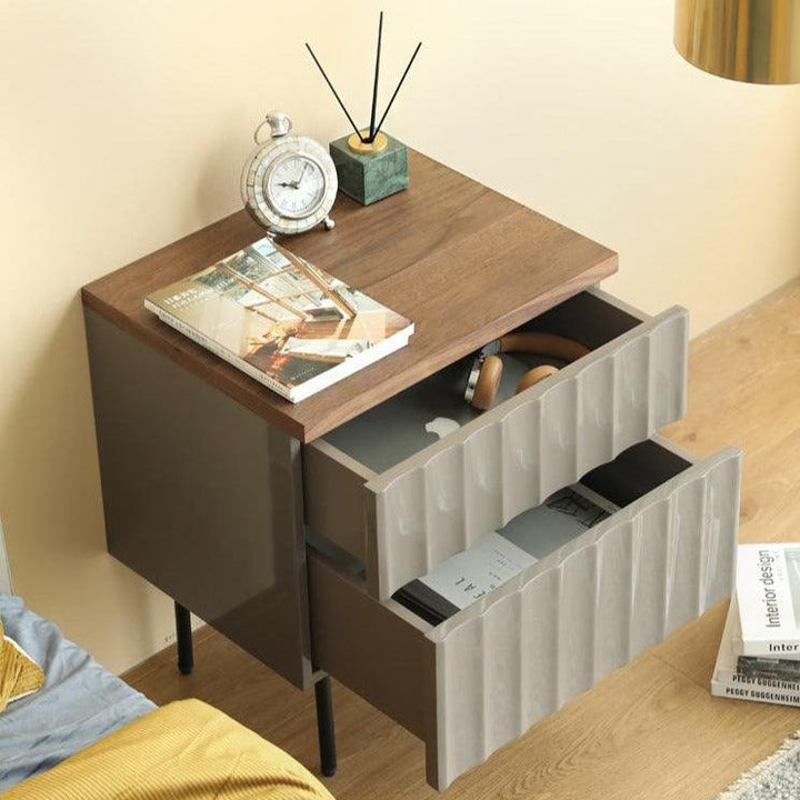 Kayleigh 2 - Drawer Nightstand - HomeCozify