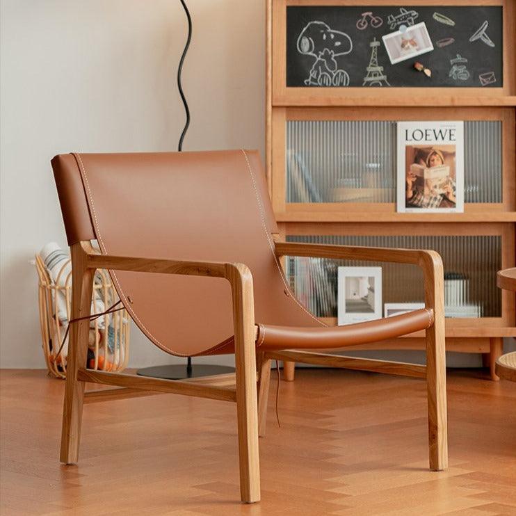 Keleman Faux Leather Single Armchair - HomeCozify