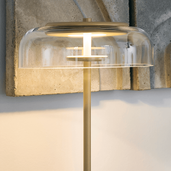 Keystone Glass Arched Lamp - HomeCozify