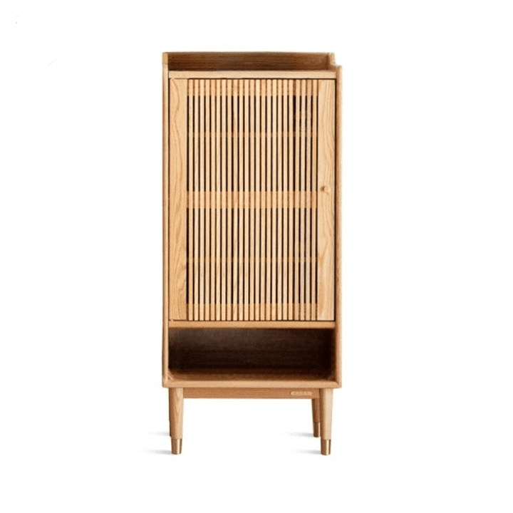 Lauren Solid Wood Shoe Cabinet - HomeCozify