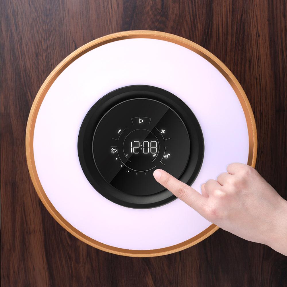 Lightree Bluetooth Table Lamp in Round - HomeCozify