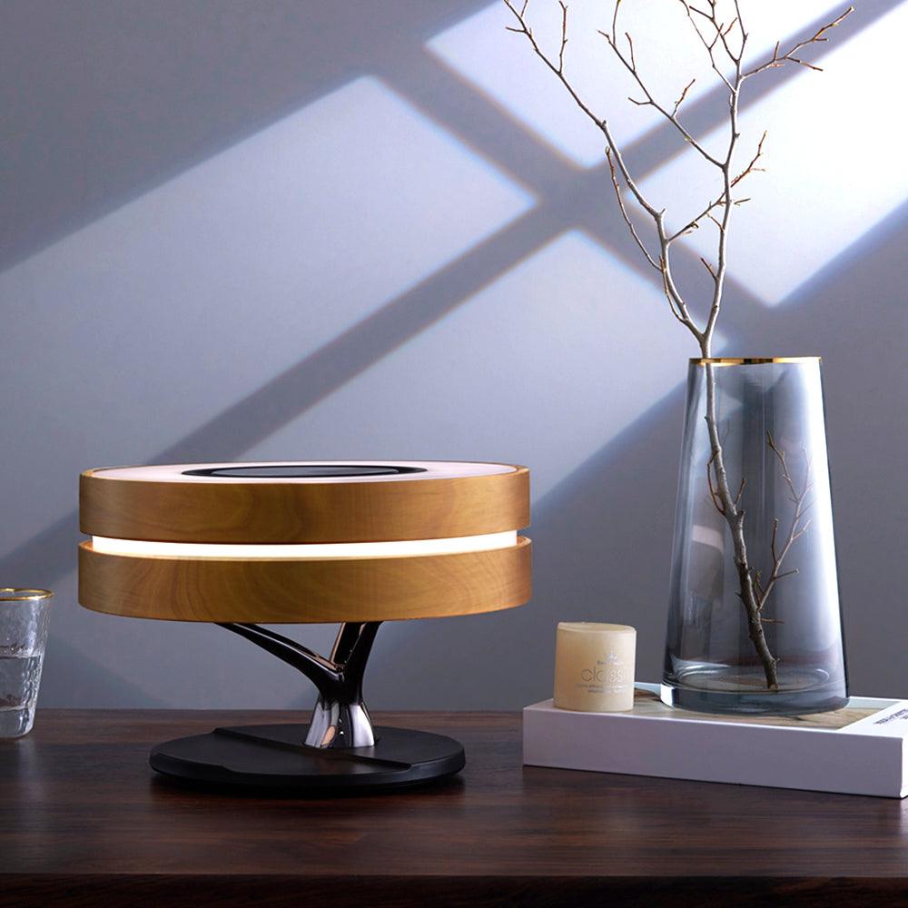 Lightree Bluetooth Table Lamp in Round - HomeCozify