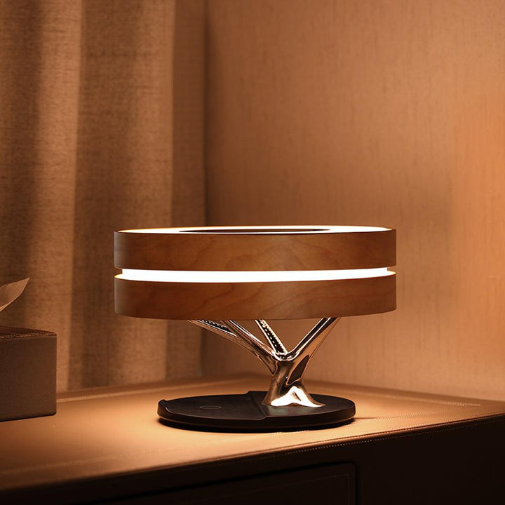 Lightree Bluetooth Table Lamp in Round - HomeCozify