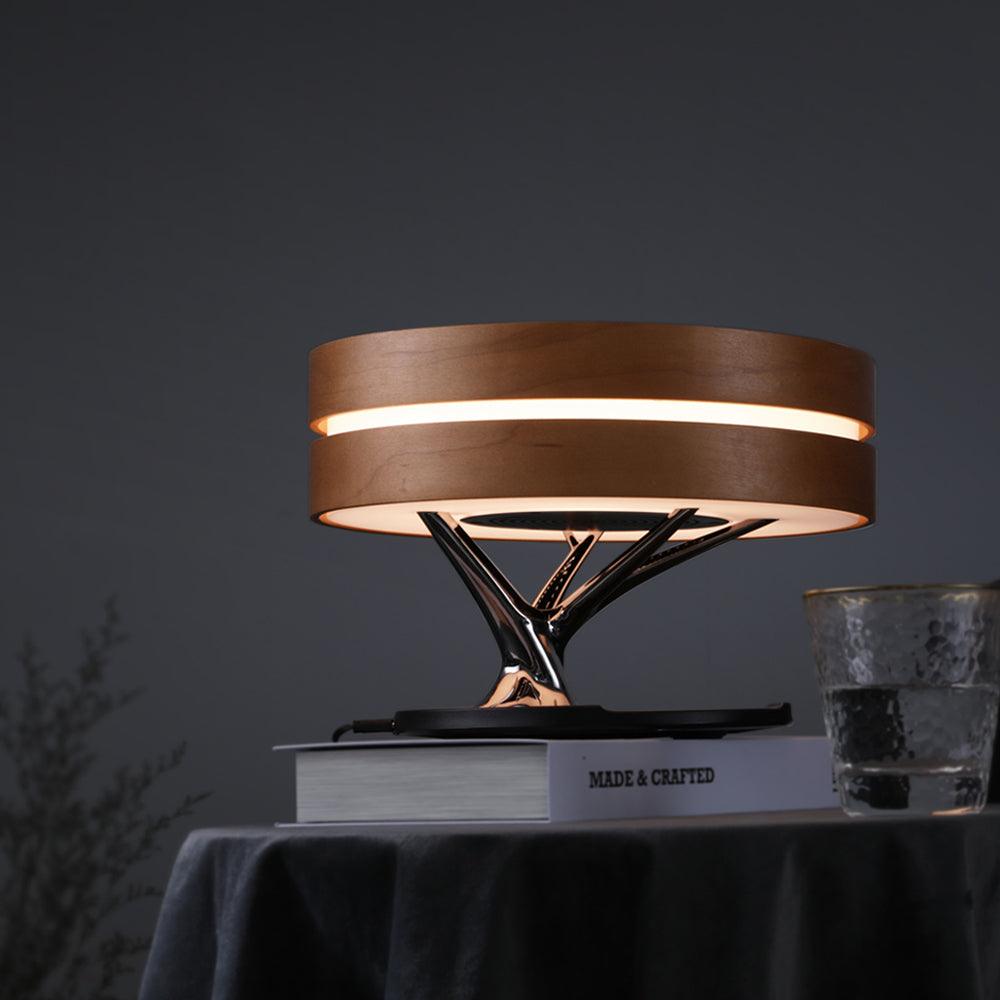 Lightree Bluetooth Table Lamp in Round - HomeCozify